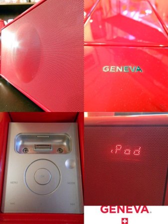 ◎GENEVA ジュネーバ サウンドシステム Model M レッド RED ピアノ塗装