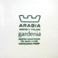 ●　アラビア　ARABIA 　ガーデニア　Gardenia 　17ｃｍプレート　Ａ