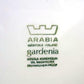 ●　アラビア　ARABIA 　ガーデニア　Gardenia 　20ｃｍプレート　Ａ