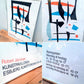 ★デンマーク "Robert Jacobsen" KUNSTPAVILLONEN アートコレクション展覧会ポスター フレーム付
