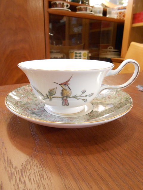 ◎WEDGWOOD ウェッジウッド HUMMING BIRDS ハミングバード ハチドリ ティー Tea C&S