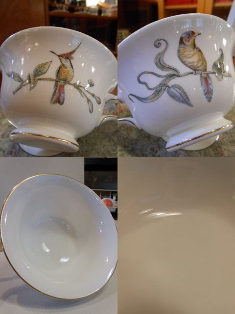 ◎WEDGWOOD ウェッジウッド HUMMING BIRDS ハミングバード ハチドリ ティー Tea C&S