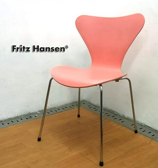 ◇ フリッツハンセン / Fritz Hansen  90's 廃盤希少カラー！ 『 SEVEN CHAIR / セブンチェア （ カラードアッシュ / ローズ ）』