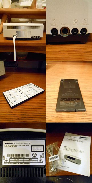 ◎BOSE Wave music system ウェーブミュージック プラチナムホワイト