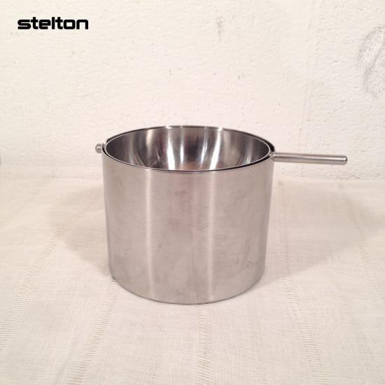 ★Denmark stelton "Revolving Ashtray" L デンマーク ステルトン リボルビング 灰皿 ラージ アルネ&#8226;ヤコブセンデザイン