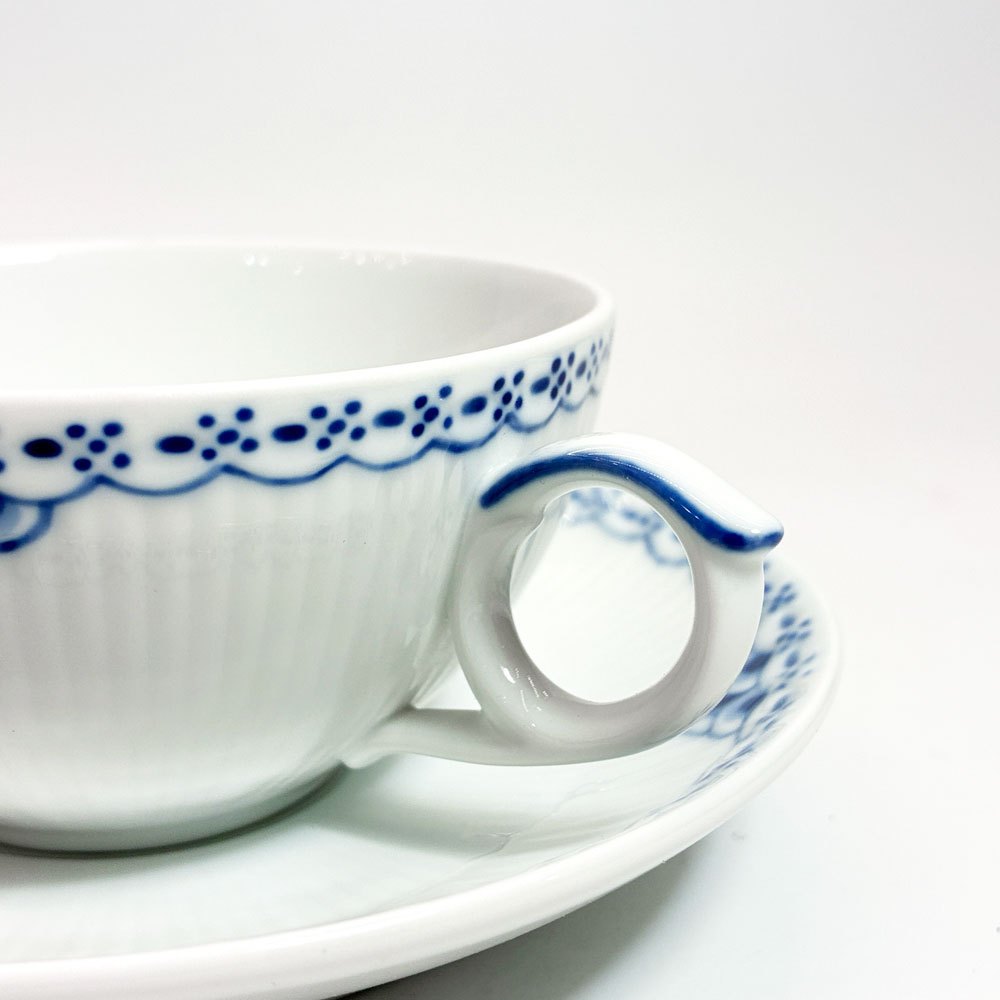 ロイヤルコペンハーゲン ROYAL COPENHAGEN プリンセス ティーカップ&ソーサー C&S デンマーク 北欧食器 ★