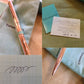◎ＴＩＦＦＡＮＹ ティファニー シルバー925 Ｔクリップ ブルーバンドボールペン