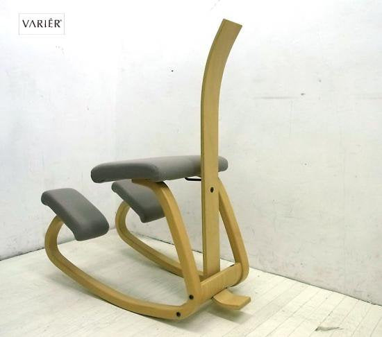 Norway VARIEL / ヴァリエール （ STOKKE / ストッケA.S社 ） ★ バランスチェア 『 Variable / バリアブル + 別売り背もたれ 』 セット ・ ベージュカラー