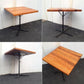 ★ journal standard Furniture ／ ジャーナルスタンダード サンクカフェテーブル スクエア オーク無垢材 SENS CAFE TABLE