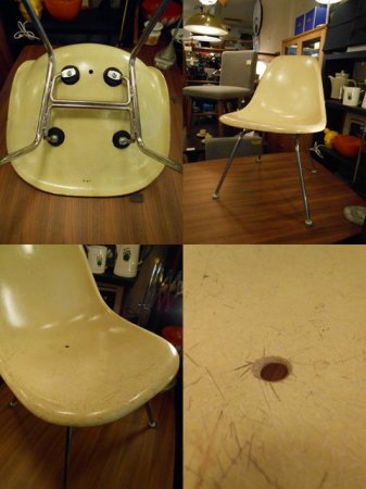 ◎Vintage Herman Miller 2nd H base イームズ サイドシェルチェア ハーマンミラー