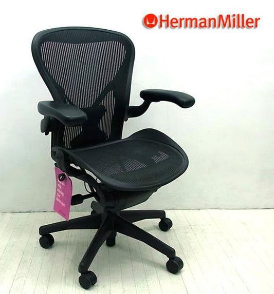 ◇ ハーマンミラー /  Herman Miller ◇ 『 Aeron Chair / アーロンチェア ◇ （ ポスチャーフィット ・ フル装備 ・ Bサイズ ） 』