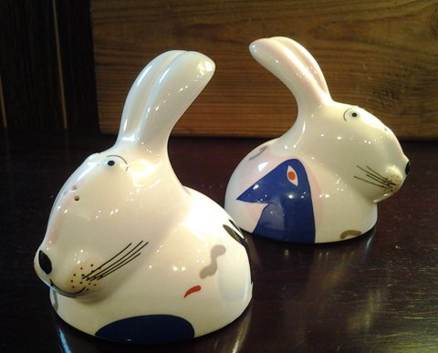 ◎Villeroy&Boch/ビレロイ＆ボッホ ANIMAL PARK ソルト＆ペッパー入れ2ヶセット