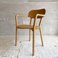 カリモクニュースタンダード KARIMOKU NEW STANDARD キャストールアームチェアプラス Castor Armchair Plus ダイニングチェア ピュアオーク PURE OAK  定価 ¥ 78,100- 美品 ♪