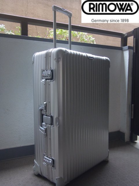■RIMOWA Silver TOPAS Jumbo Trolley 930.77 リモワ トパーズ ジャンボ トローリー 104L