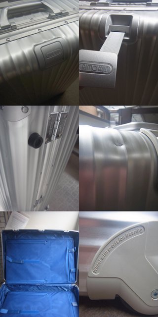 ■RIMOWA Silver TOPAS Jumbo Trolley 930.77 リモワ トパーズ ジャンボ トローリー 104L