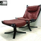 ●　VATNE / バットネ社『  Falcon Chair / ファルコンチェア + Ottoman / オットマン 』