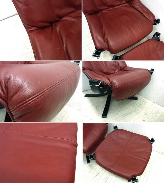 ●　VATNE / バットネ社『  Falcon Chair / ファルコンチェア + Ottoman / オットマン 』