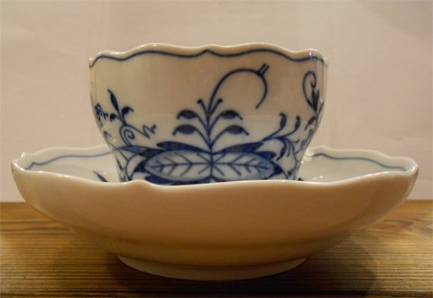 ◎MEISSEN(マイセン)/Blue Onion(ブルーオニオン) カップ＆ソーサー1客