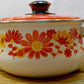 ◎Sanko Ware(サンコーウェア)/　ホーロー両手鍋　　デッドストック品