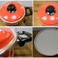 ◎Sanko Ware(サンコーウェア)/　ホーロー両手鍋　　デッドストック品