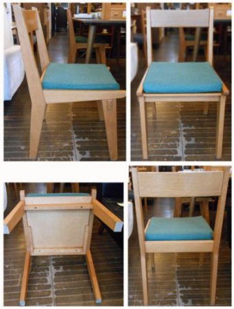 ◎unico(ウニコ）/CORSO(コルソ)：dining chair2脚セット