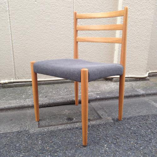 ◎柏木工 オーク無垢材×ファブリック 　 シガーロ　ダイニングチェア A ／ KASHIWA Oak Wood × Fabric Dining Chair A