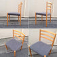 ◎柏木工 オーク無垢材×ファブリック 　 シガーロ　ダイニングチェア A ／ KASHIWA Oak Wood × Fabric Dining Chair A