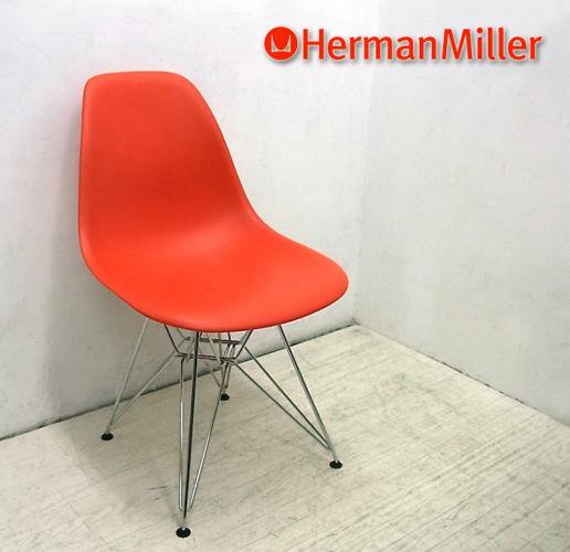 U.S.A Herman Miller / ハーマンミラー 　 『 DSR ＝ サイドシェルチェア 』 　 オレンジ　★