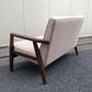 ◎北欧&ミッドセンチュリースタイル ウッドフレーム2Pファブリックソファ ／ Simple Modern Design 2P Fabric Sofa