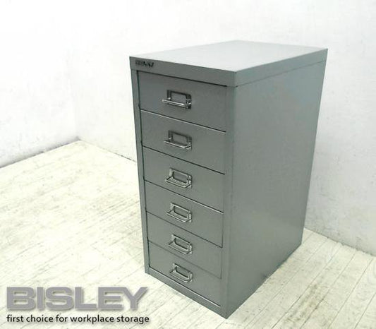 U.K  BISLEY （ ビスレー ） ★ " BASICシリーズ " ★ Desk Cabinet  （ デスクキャビネット ） ★ 『 BA 』 Color： Silver