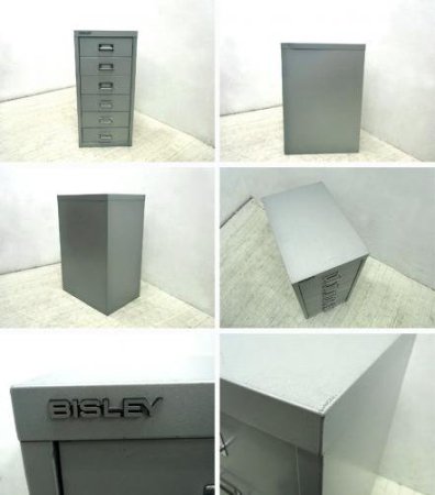 U.K  BISLEY （ ビスレー ） ★ " BASICシリーズ " ★ Desk Cabinet  （ デスクキャビネット ） ★ 『 BA 』 Color： Silver