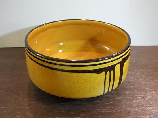 ◇　UK　Vintage 　イギリス　ビンテージ　Slipware スリップウェア　ボウル　碗