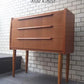 ■60'S Scandinavia Vintage 3drawer チーク材 チェスト 北欧