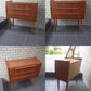 ■60'S Scandinavia Vintage 3drawer チーク材 チェスト 北欧