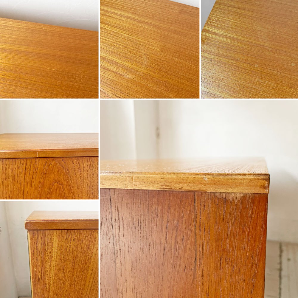 ポートウッドファニチャー Portwood furniture チーク材 サイドボード キャビネット W183cm 英国 UKビンテージ ★