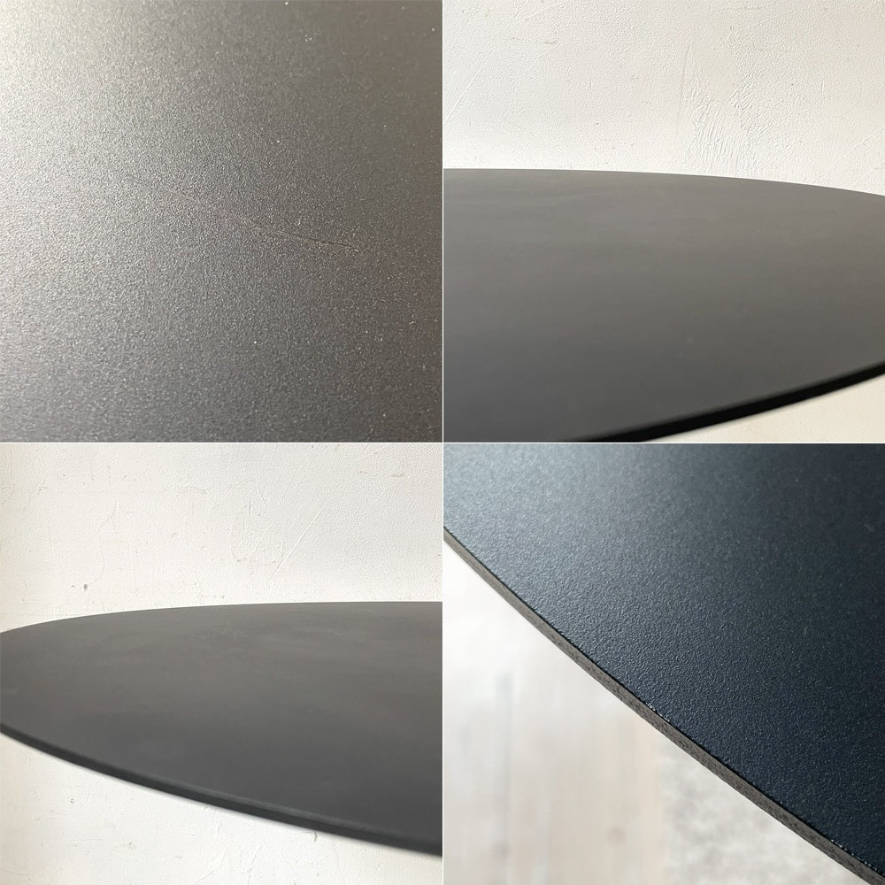 ヘイ HAY テラゾー TERRAZZO TABLE ラウンドテーブル カフェテーブル アンスラサイト×グレーベース 人工大理石 デンマーク 北欧家具 ★
