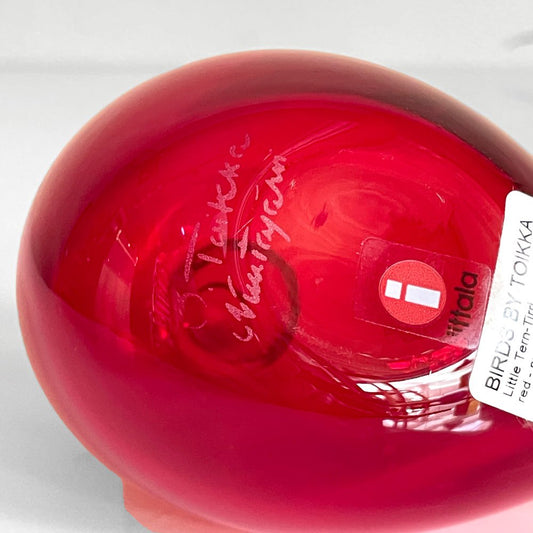 イッタラ iittala バーズバイトイッカ Birds by Toikka リトルターン Little tern コアジサシ レッド オイバ・トイッカ Oiva Toikka 廃番色 イッタラバード ■