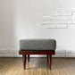 パシフィックファニチャーサービス PACIFIC FURNITURE SERVICE P.F.S スタンダードC STANDARD C オットマン フットスツール Mo Black 定価 : \ 77,000- ◎