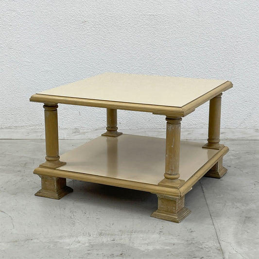 ビンテージスタイル エンドテーブル end table サイドテーブル Side table シャビーシック メラミントップ フラワースタンド  〓