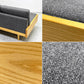 グラフ graf × 相合家具 SOGO デイベッドソファ M DAY BED SOFA ホワイトアッシュ材 カルドツイードⅡファブリック グレー 北欧スタイル 定価¥265,000円 ●