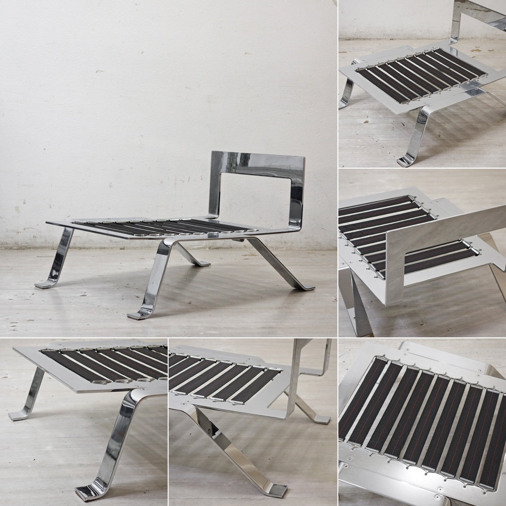 カッシーナ Cassina オンブラ OMBRA 512 ラウンジチェア レザー ブラック シャルロット・ペリアン Charlotte Perriand ●