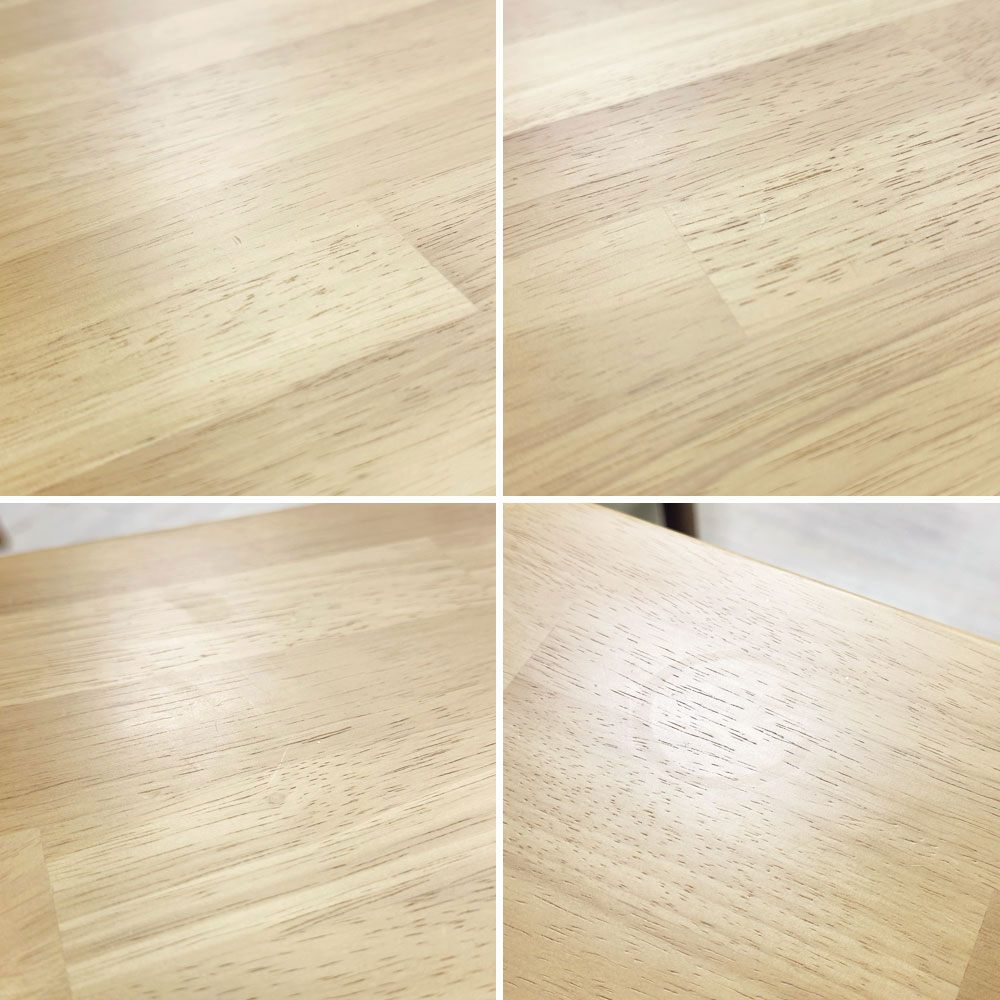 かなでもの KANADEMONO ザ・テーブル THE TABLE ダイニングテーブル デスク ラバーウッド無垢集成材 スチール W100cm ナチュラル インダストリアル ●
