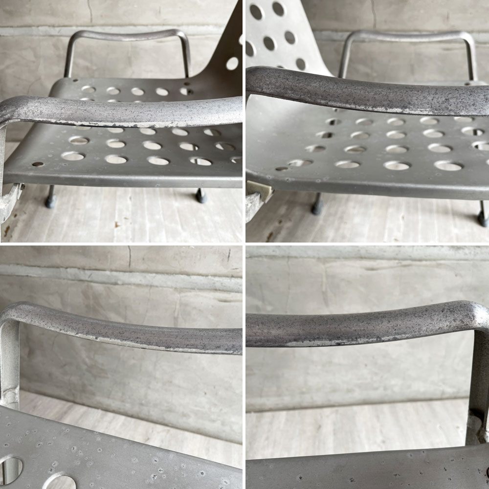 MEWA ビンテージ Vintage ランディチェア Landi Chair アルミニウム スタッキングチェア ガーデンチェア ダイニングチェア ハンス・コレー Hans Coray スイス 希少♪