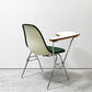 ハーマンミラー Herman Miller サイドシェルチェア セカンド 2nd ビンテージ アプホルスター スクールベース スタッキングベース 肘掛けテーブル付 イームズ ミッドセンチュリー E ●