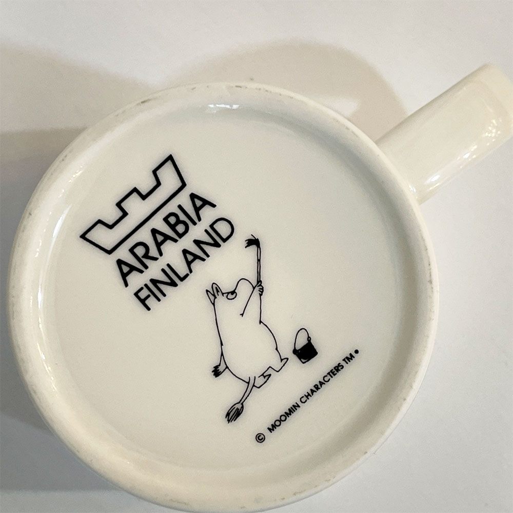 アラビア ARABIA ムーミンマグ MOOMIN スキーコンペティション Skiing competition トーベ・ヤンソン Tove Janson 2010 冬限定 ◎