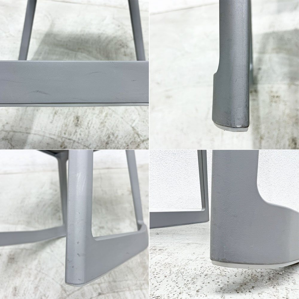 ヴィトラ Vitra ティプトン Tip Ton ワークチェア スタッキングチェア デスクチェア チルト機能 グレー色 A 〓