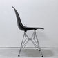 ヴィトラ vitra×ハーマンミラー HermanMiller Wネーム サイドシェルチェア ポリプロピレン ブラックカラー エッフェルベース C&Rイームズ ●
