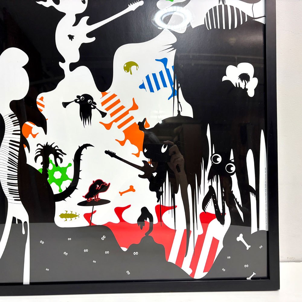 カトリン・オリン Katrín Ólina "Montreux Jazz Festival 2007" ポスター 第41回モントルー・ジャズ・フェスティバル 額装品 ●