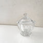 バカラ Baccarat アルクール Harcourt ミズーリ Missouri ジャムジャー シュガーポット Φ13cm スプーン欠品 クリスタルガラス フランス 廃番 ◎