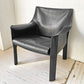 カッシーナ Cassina 414 CAB キャブチェア ラウンジチェア アームチェア 1シーター 本革 マリオ・ベリーニ 参考価格約65万 ★